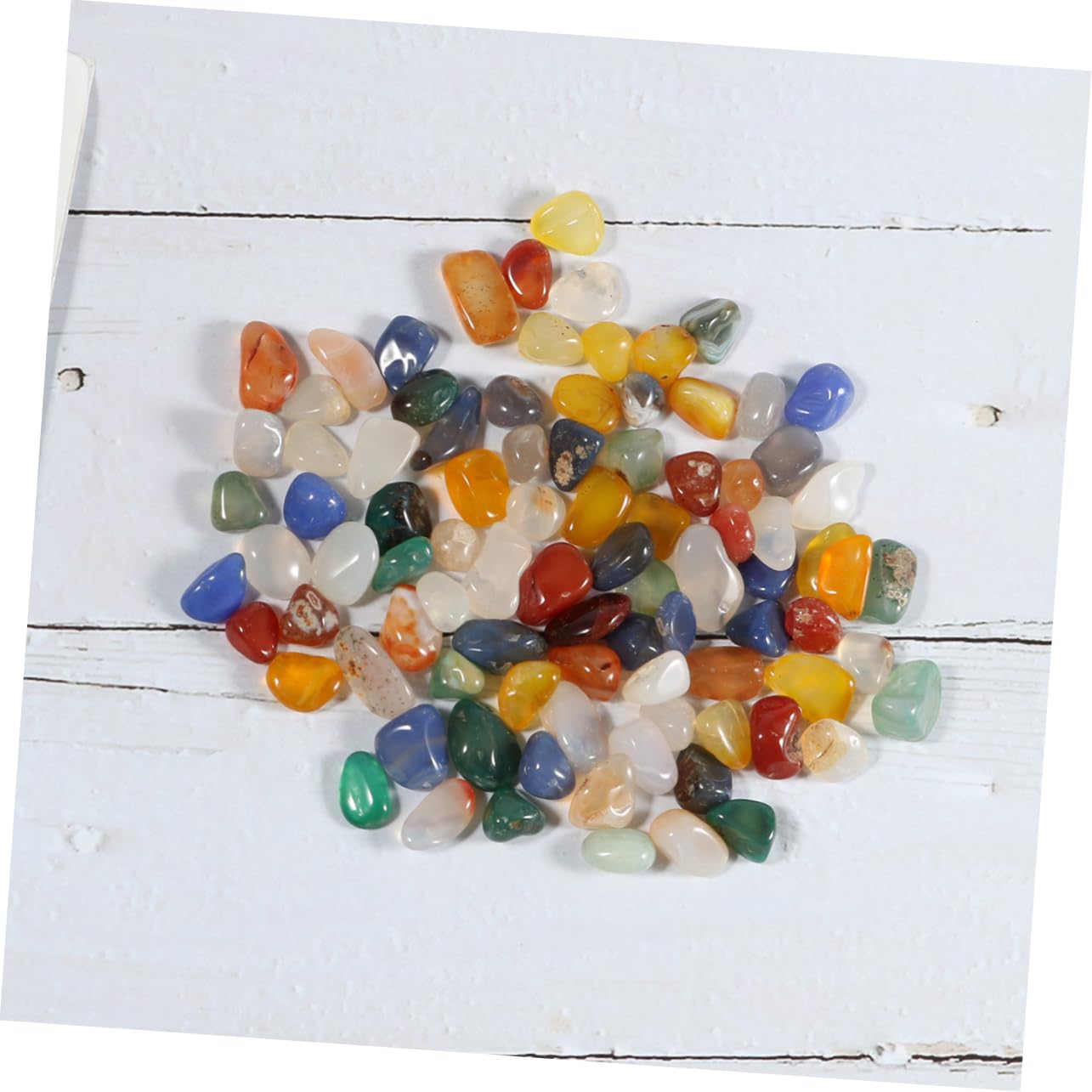 BESPORTBLE 500g Agate Gravel Perfect for Fish Tank Decor Stone Pebbles 9-14mm Enhance Your Aquarium's Aesthetics