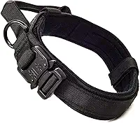 Coleira para Cachorro Grande e Forte MADOG Comander (M, PRETO)