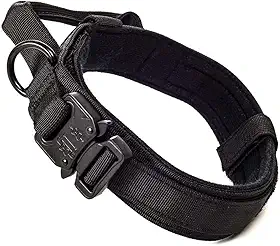 Coleira para Cachorro Grande e Forte MADOG Comander (M, PRETO)
