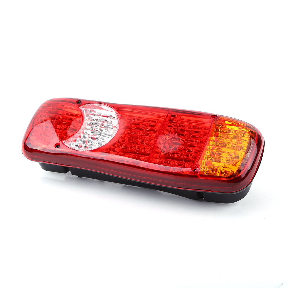 Bediffer 2 szt. 12 V samochodowa lampa tylna LED ciężarówka samochód ciężarowy wskaźnik zatrzymania przyczepa tylna lampa 46 diod LED światła hamowania do samochodów ciężarowych furgonetek