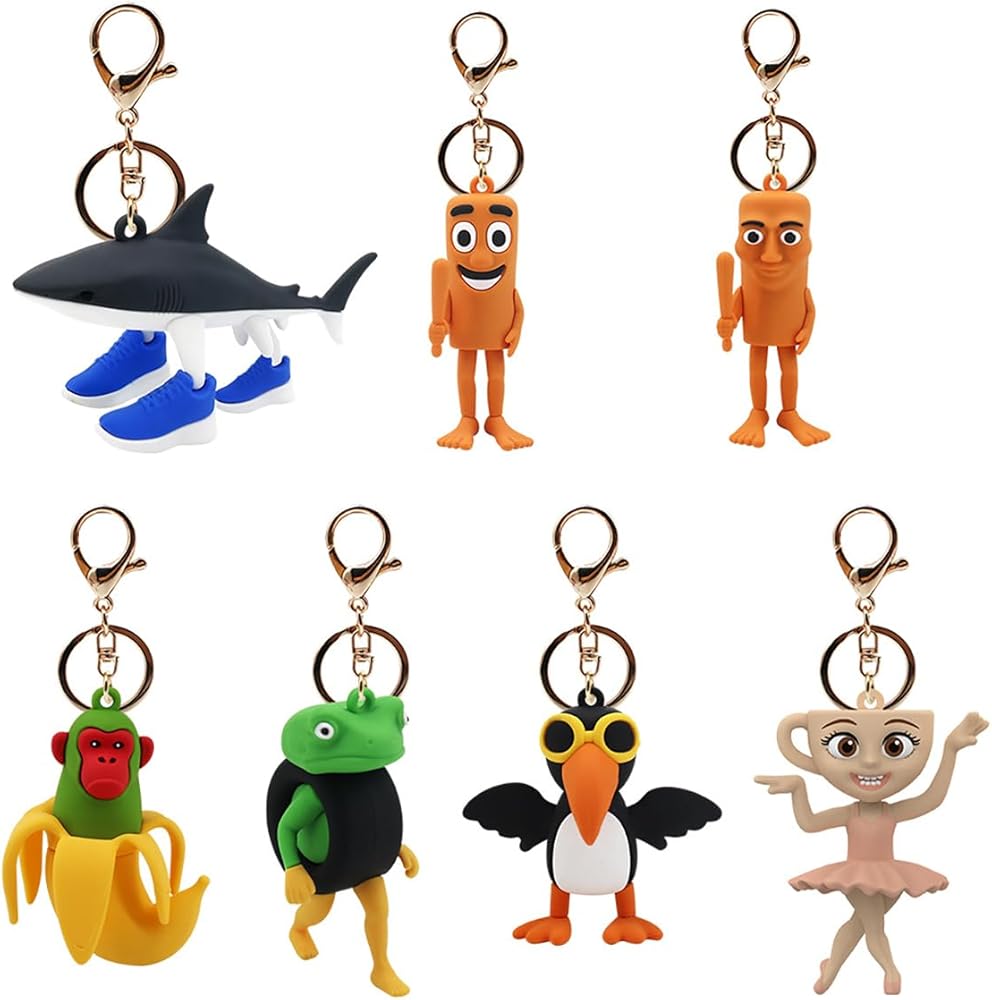 トゥントゥントゥンサフール　キーホルダー　チャーム キーリング カラー選べる2個セット】 キーホルダー トゥントゥントゥンサ