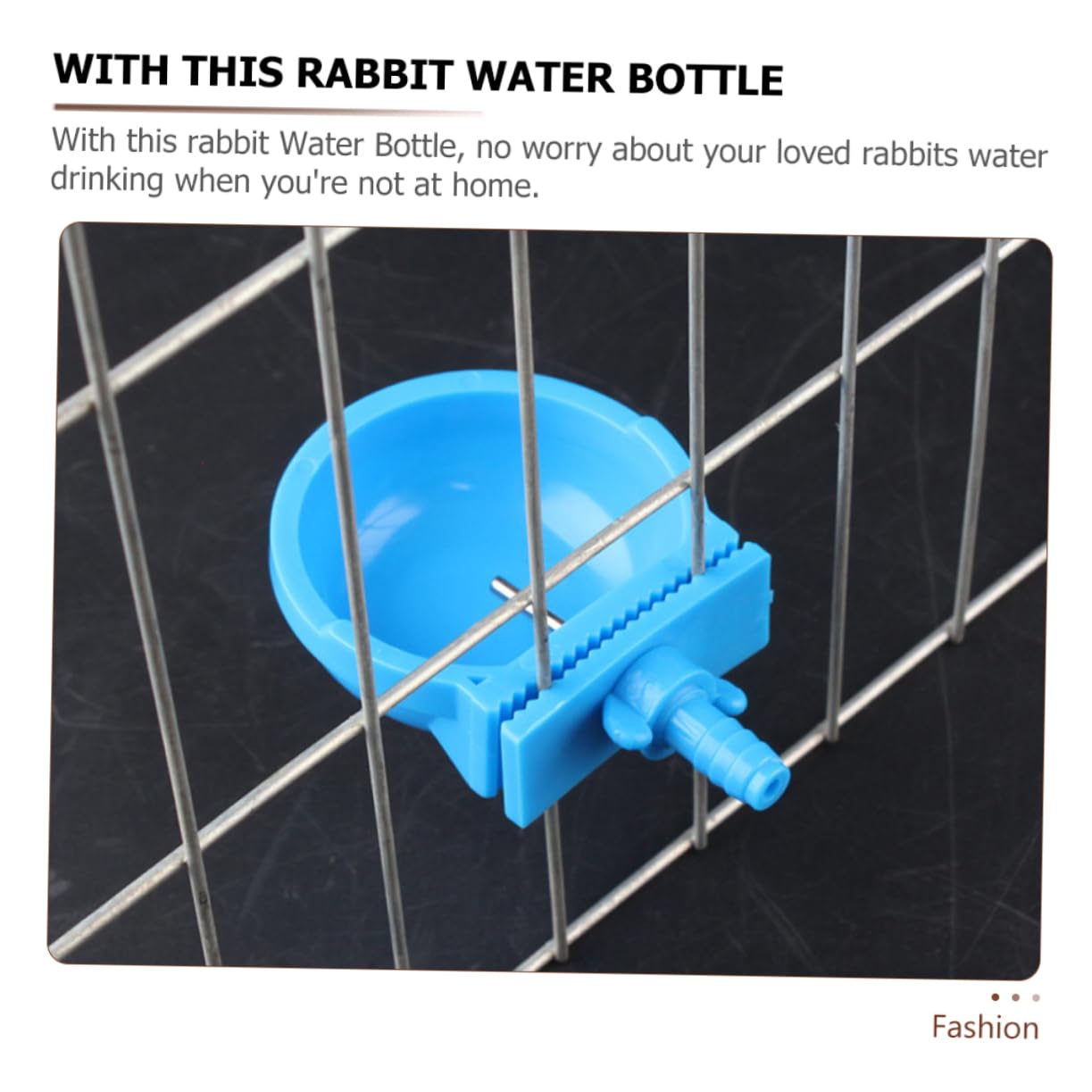 VANZACK 15pezzi Ciotole Per Conigli Dispenser Automatico Per Piccoli Animali Facile Da Pulire e Installare Capacità Elevata Per Idratazione Comoda e Sana