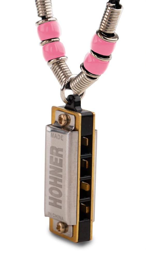 ホーナー　ハーモニカネックレス Amazon | HOHNER ホーナー ミニハーモニカネックレス ピンク