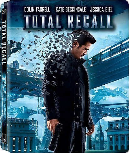 Total Recall Steelbook Extended Director's Cut [2 Disc Blu-Ray + DVD] [Blu-ray]