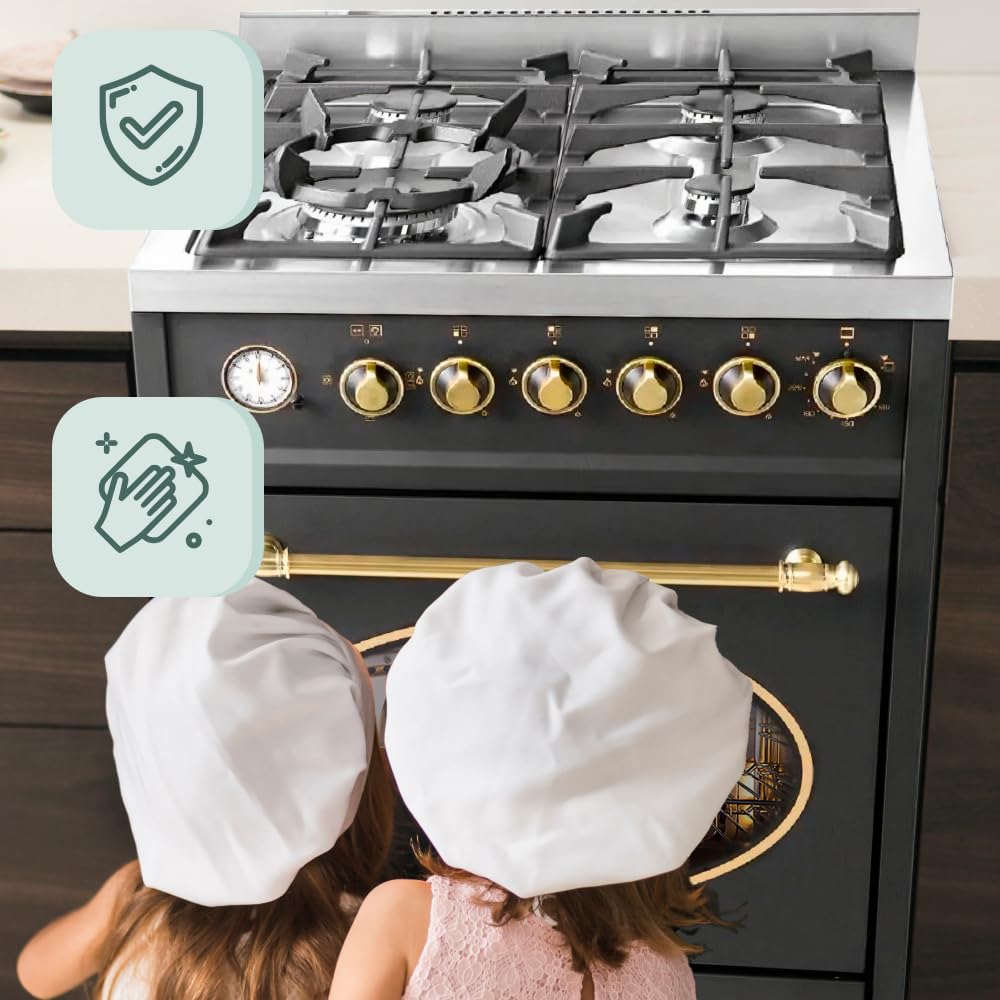 GURARI Gasherd mit Gasbackofen GCH G 614 BR Standherd 60 cm | Gasgrill | Drehspieß | Elektro-Analog-Timer mit STOP-Funktion | Schublade mit Push-Pull | Gas Control | Range Cooker Erdgas/Propan
