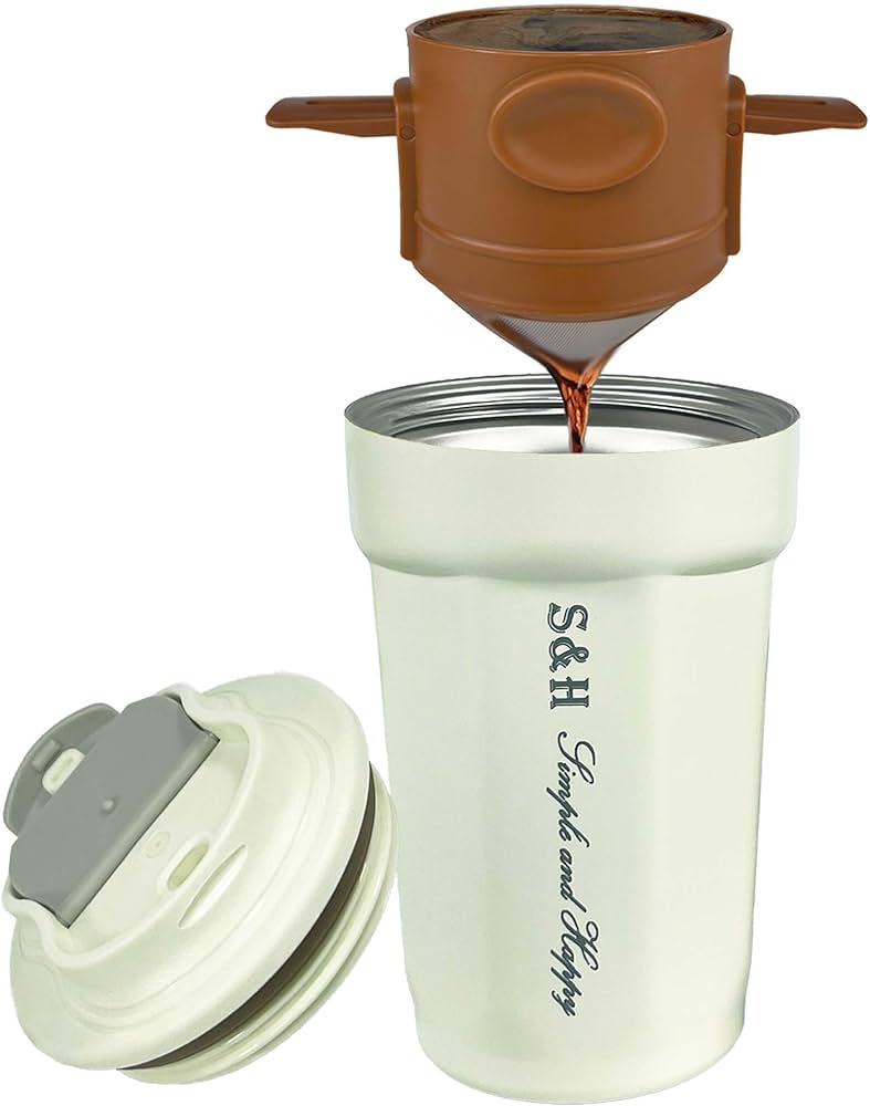 L*SH*U coffee  10袋セット Amazon.com: ZK&HX LIFE Pour Over Coffee Maker,Travel Coffee