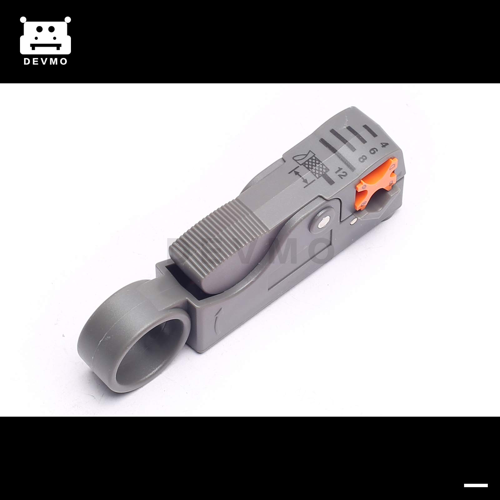 DEVMO Cable Stripper Coaxial Wire Coax Stripping Tool RG6 RG11 RG58 RG59  Universal - - Amazon.com