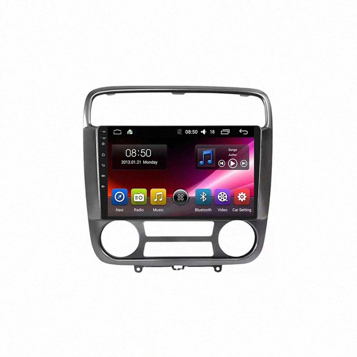 Radio coche 2 DIN con Carplay y Android Auto para Honda Stream 2001-2004 8