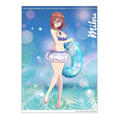 リボルブ 映画 五等分の花嫁 クリアポスター 中野三玖 約594×420mm PP製
