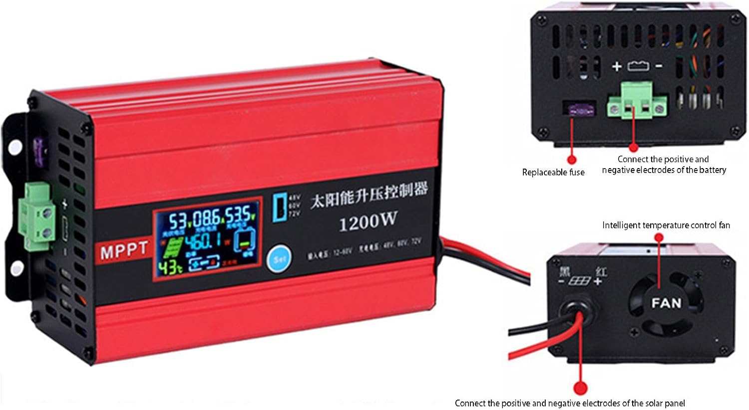 Advanced MPPT Technology Solar Unit with 98% Conversion Efficiency and Intelligent Home Solar Arrangement Device