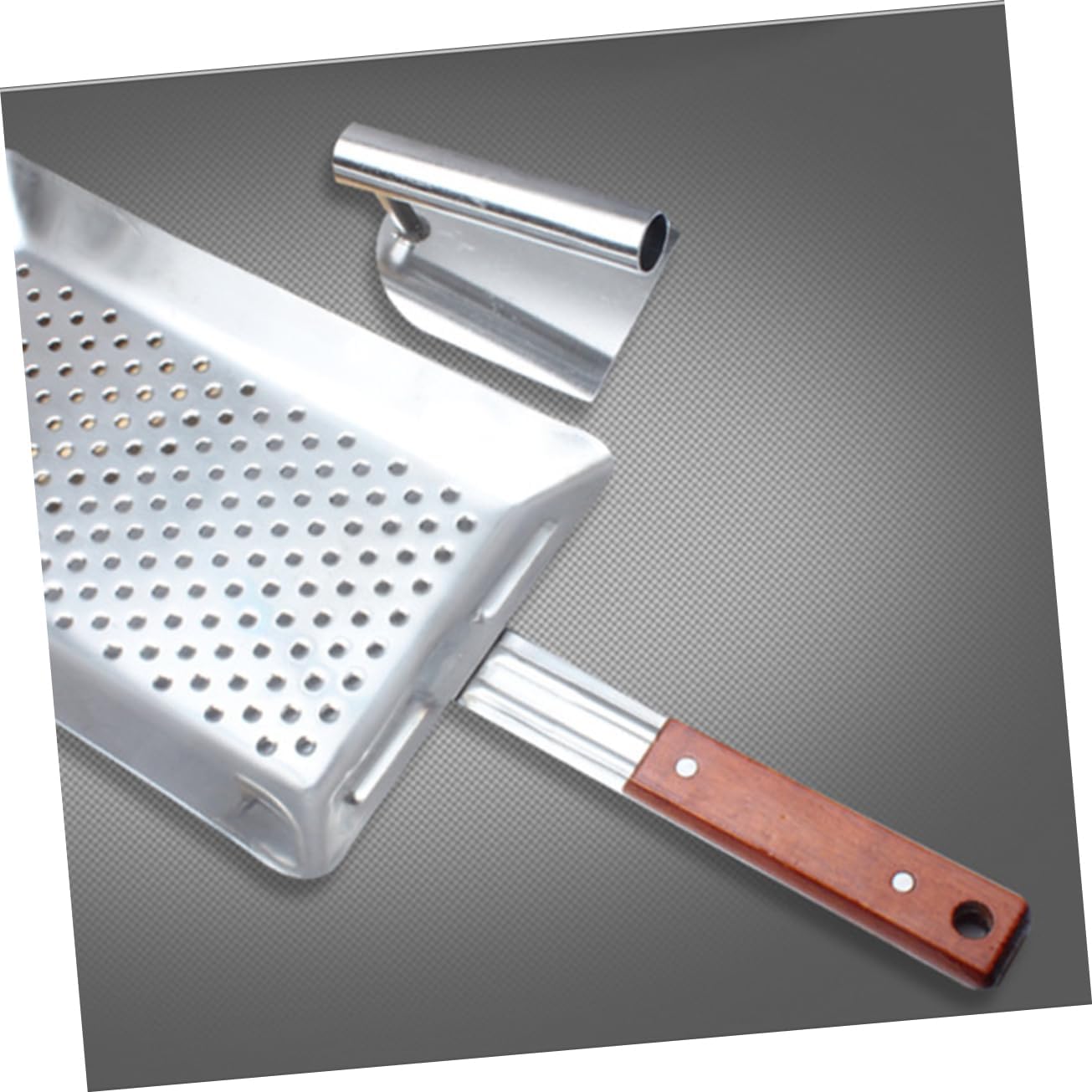 2-Piece Stainless Steel Spaetzle Maker Set Noodle Press Function Kitchen Tool for Homemade Pasta and Spaetzle Sturdy and Easy to Use