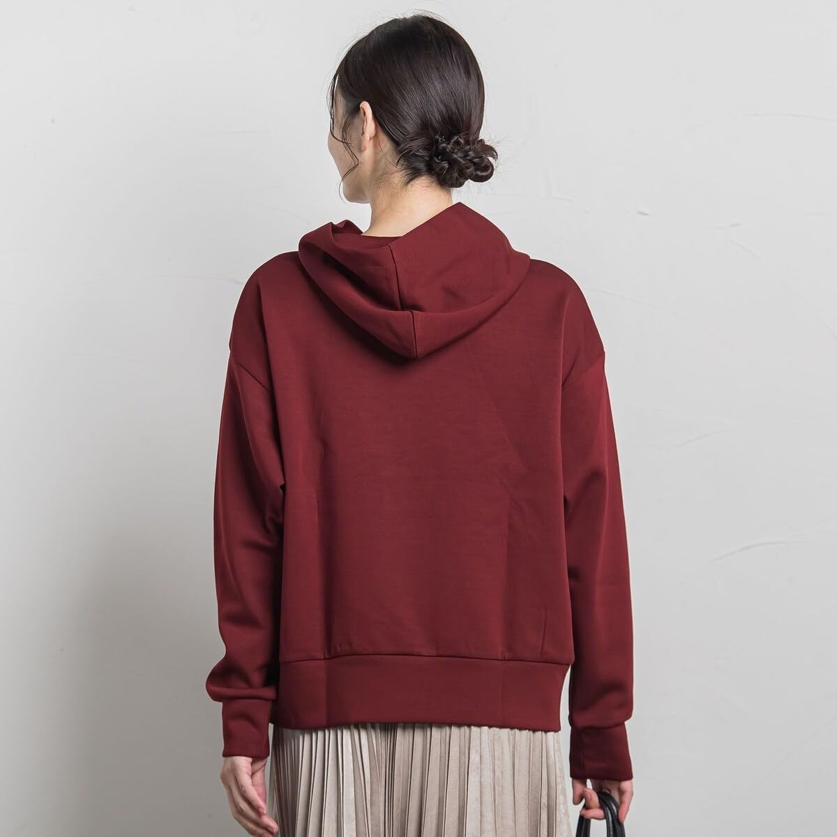 [ロートレアモン] WEB限定 ふんわリッチパーカー≪手洗い可能≫ ピンク 9号