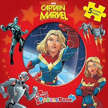 Board book Marvel Captain Marvel My First Puzzle Book