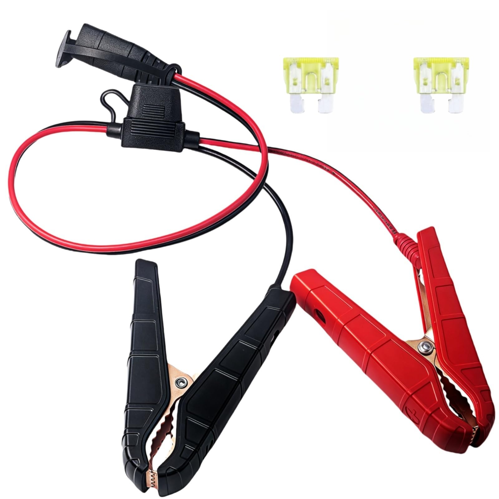 GC001 X-Connect Battery Clamp Accessoriess Fit for NOCO M6 Eyelets All Terminals & Genius Chargers,Built-in 20A Micro-Blade Fuse