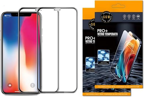 SGW 2 Pack 9D Tempered Glass Screen Protector set for iPhone 11 | 9H Hardness, HD Crystal Clear Display, Case Friendly design, High Touch Sensitivity, Oleophobic Coating, Twin Pack