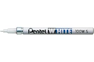 Pentel White Marker X100W-S Paint (Box Set of 12)