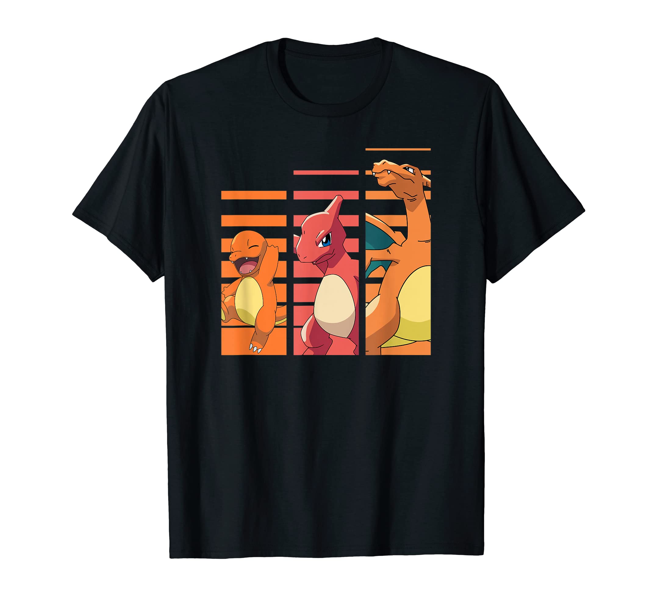 Pokémon - Charmander Evolutions T-Shirt