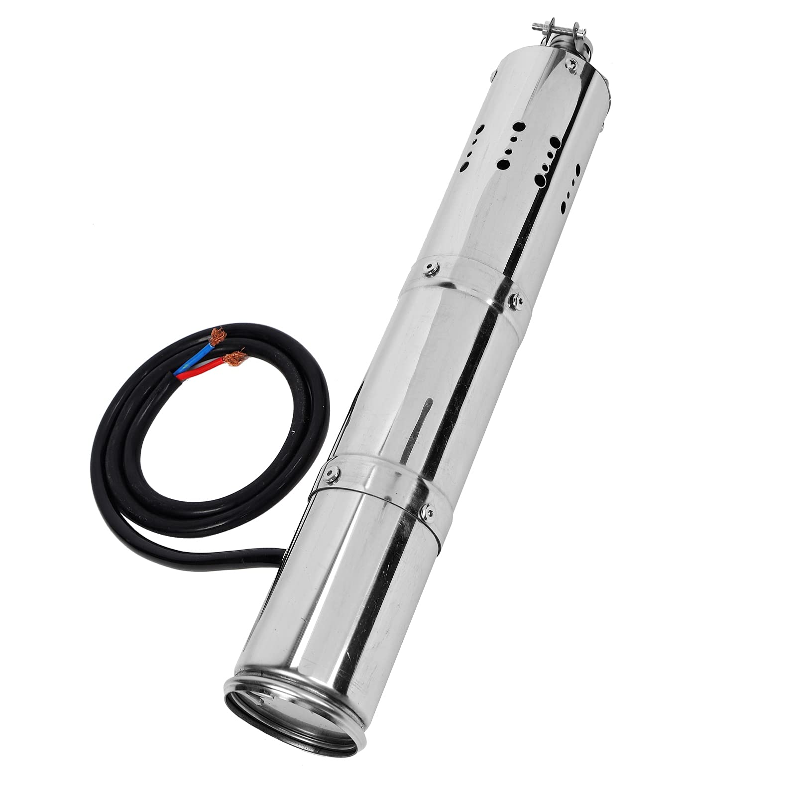 Keenso Pompa per Immersioni Solare Efficiente per L'irrigazione del Giardino e Realizzato in Acciaio Inossidabile (S122T-30)