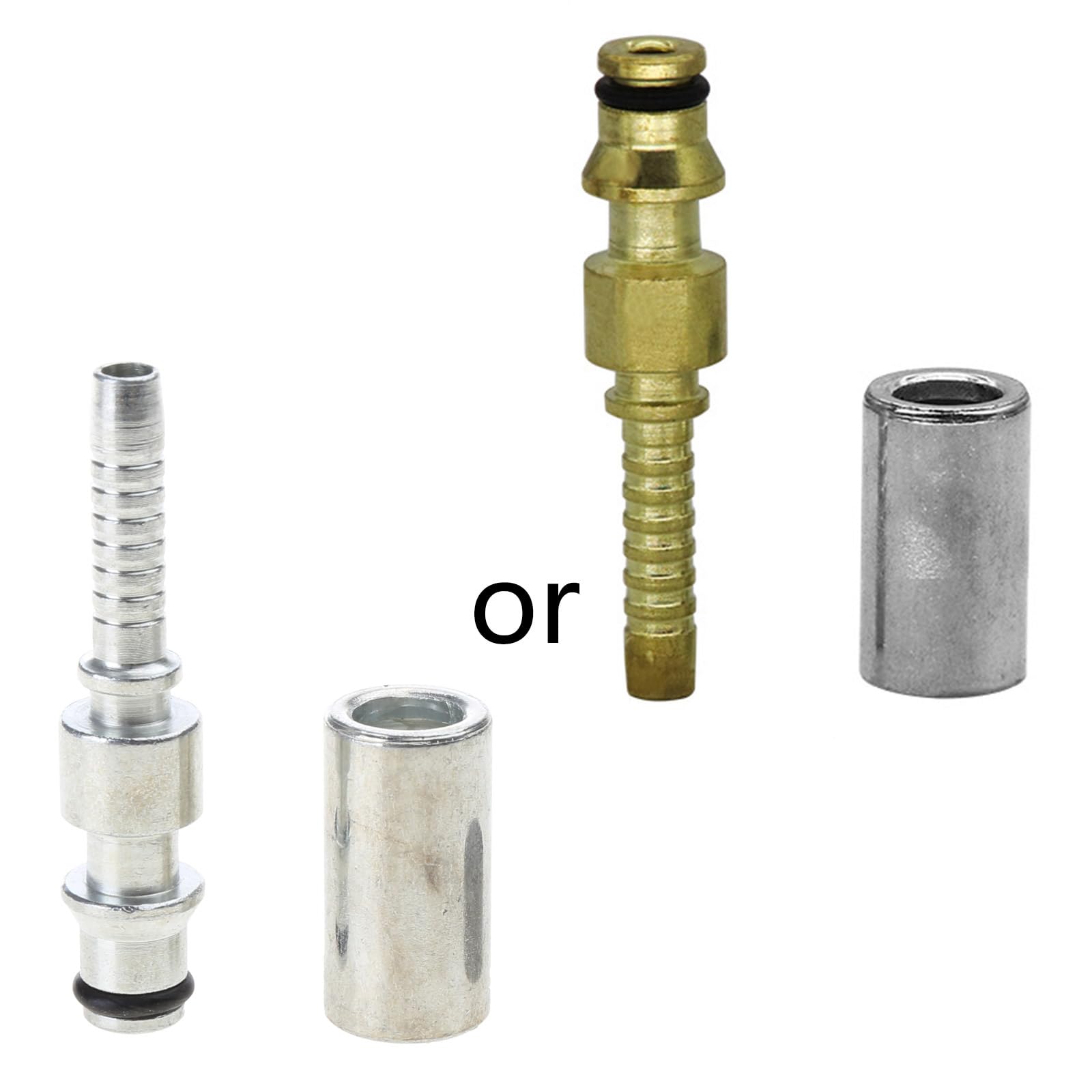 XROLAND High Pressure Washer Hose Insert Fittings Car Washer Water Cleaning Hose Pipe Fitting TwistConnector Quick Fixing, Inner Wire M22 Ferrule 15