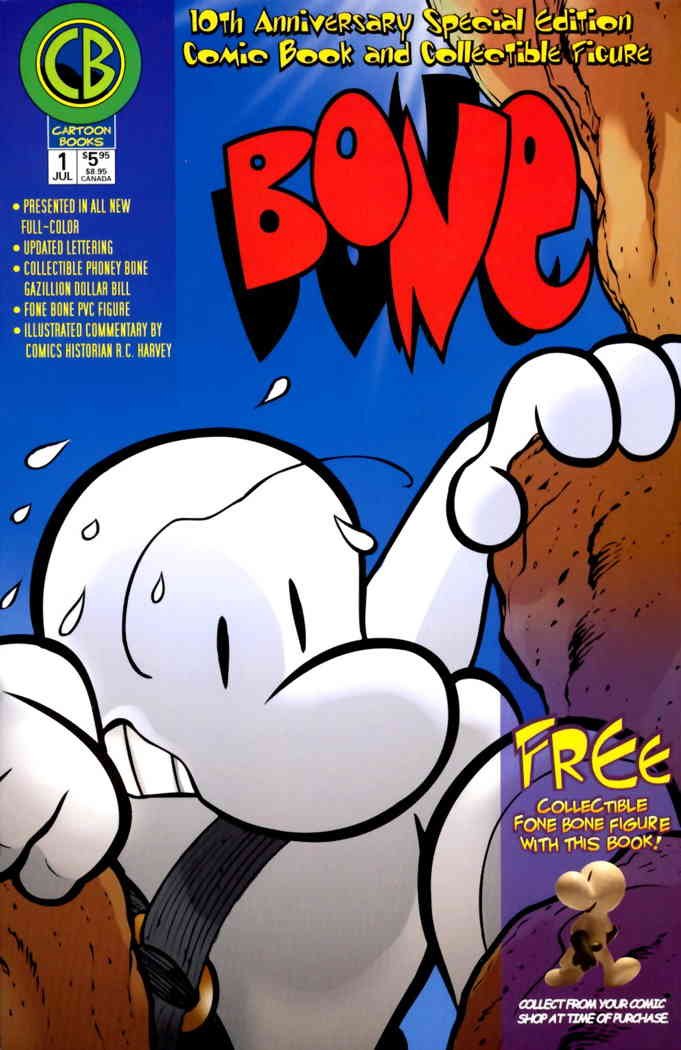 Amazon.com: Bone 10th Anniversary Special #1 VF ; Cartoon Books