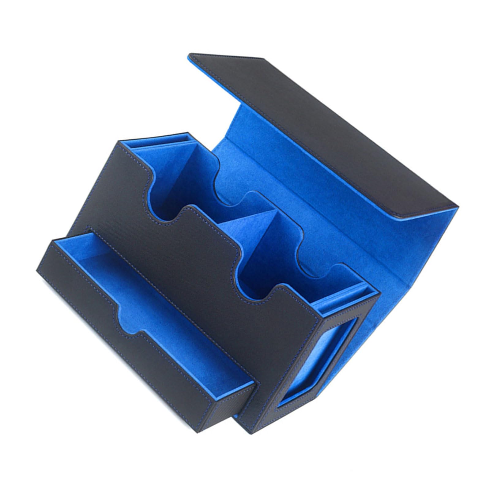 Organizzatori Custodie per Mazzo Carte Che Raccolgono Un Contenitore Giocattolo in Pelle Stoccaggio della Scatola da Trading con Organizzatori Scatole Carte da Trading con Cassetto