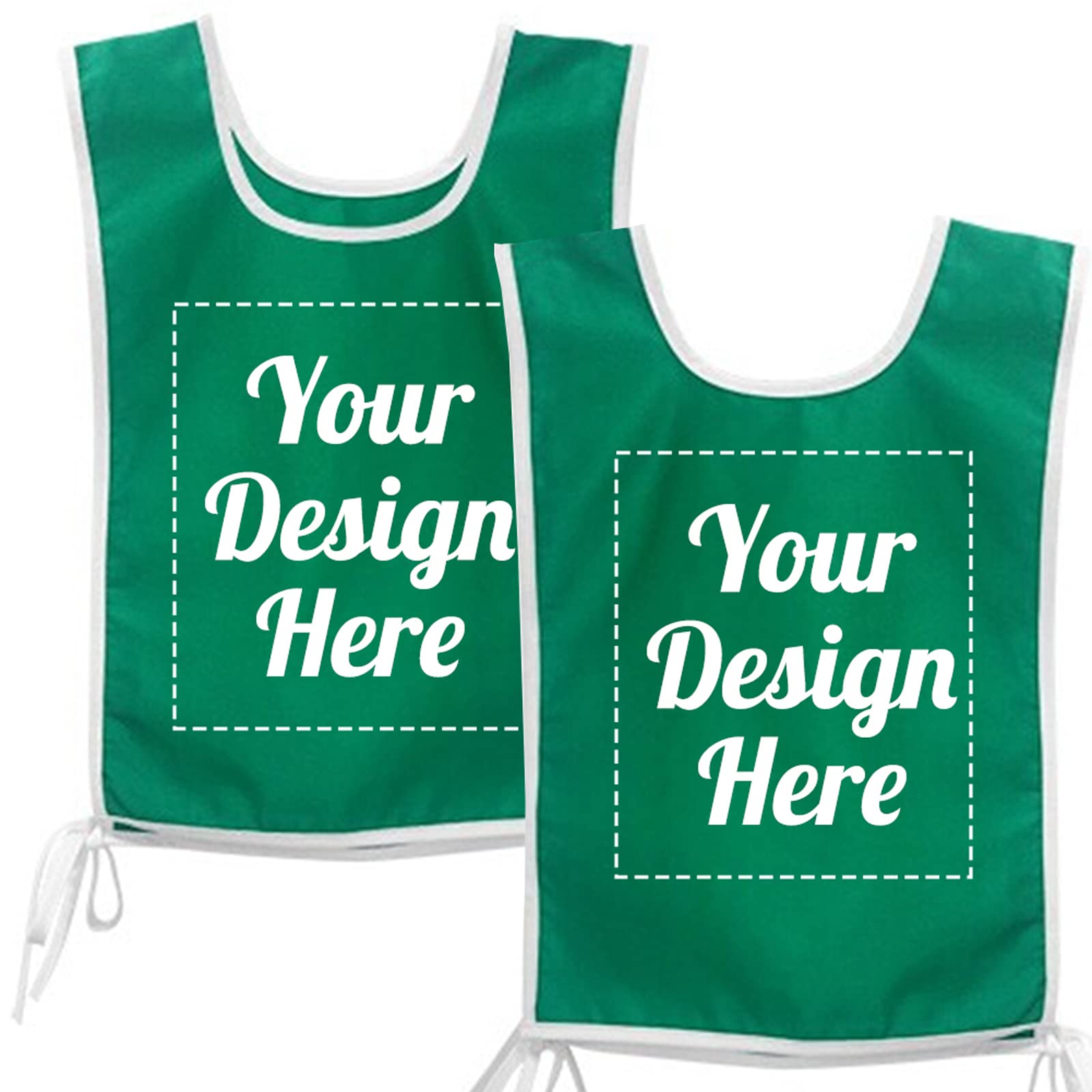 TopTie Personalizzato Scrimmage Vest Sport Evento Bavaglini con Lacci Estesi per Sci Cappotto Invernale Adulto e Giovane