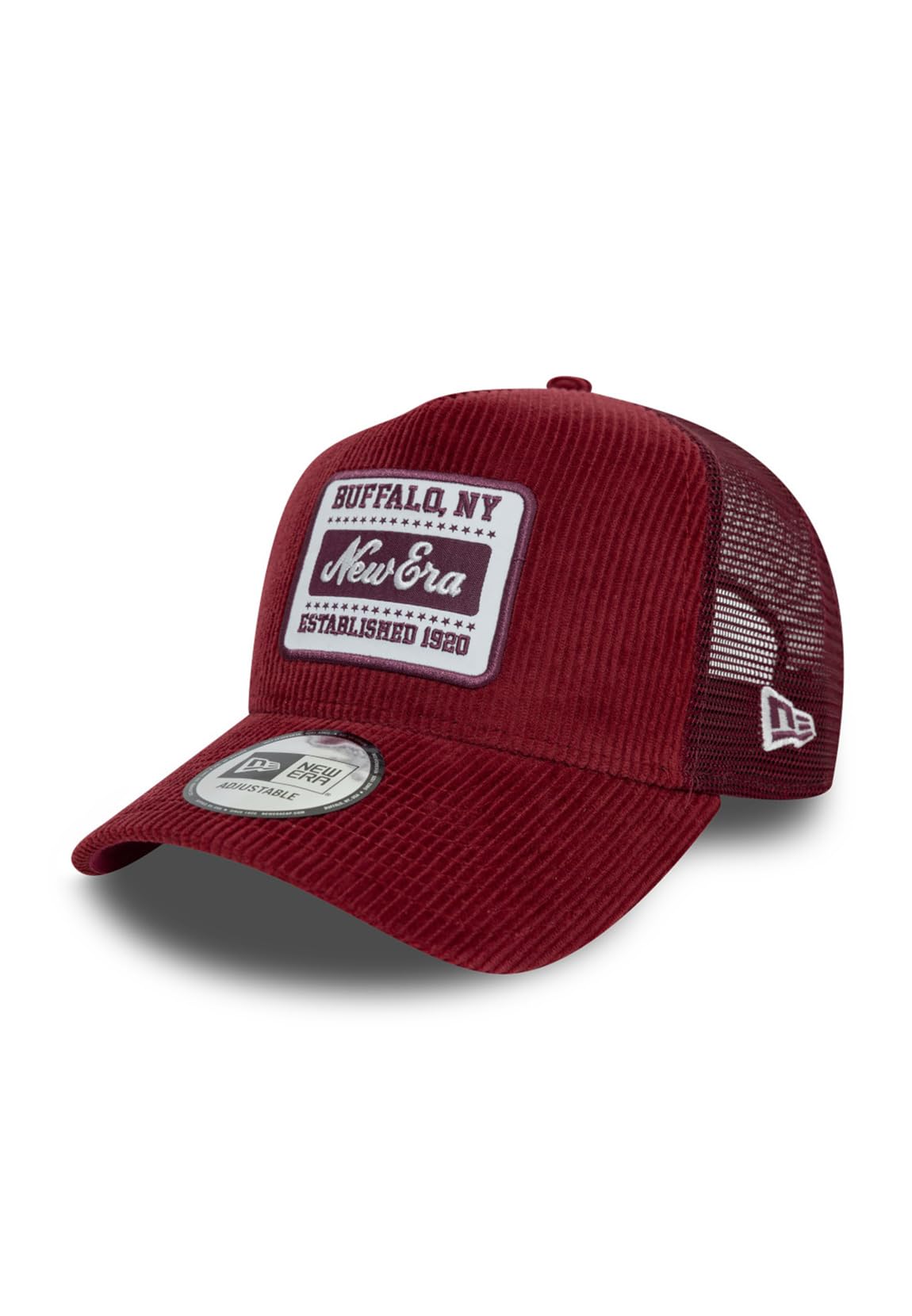 New Era Unisex Ruby 9Forty Kord Trucker Cap - Brand Patch - One Size