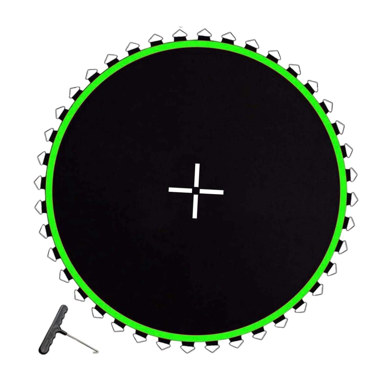 Trampoline Replacement Mat Reusable Home Equipment Parts Trampoline Jump Mat Green 56 Buckle-image-12