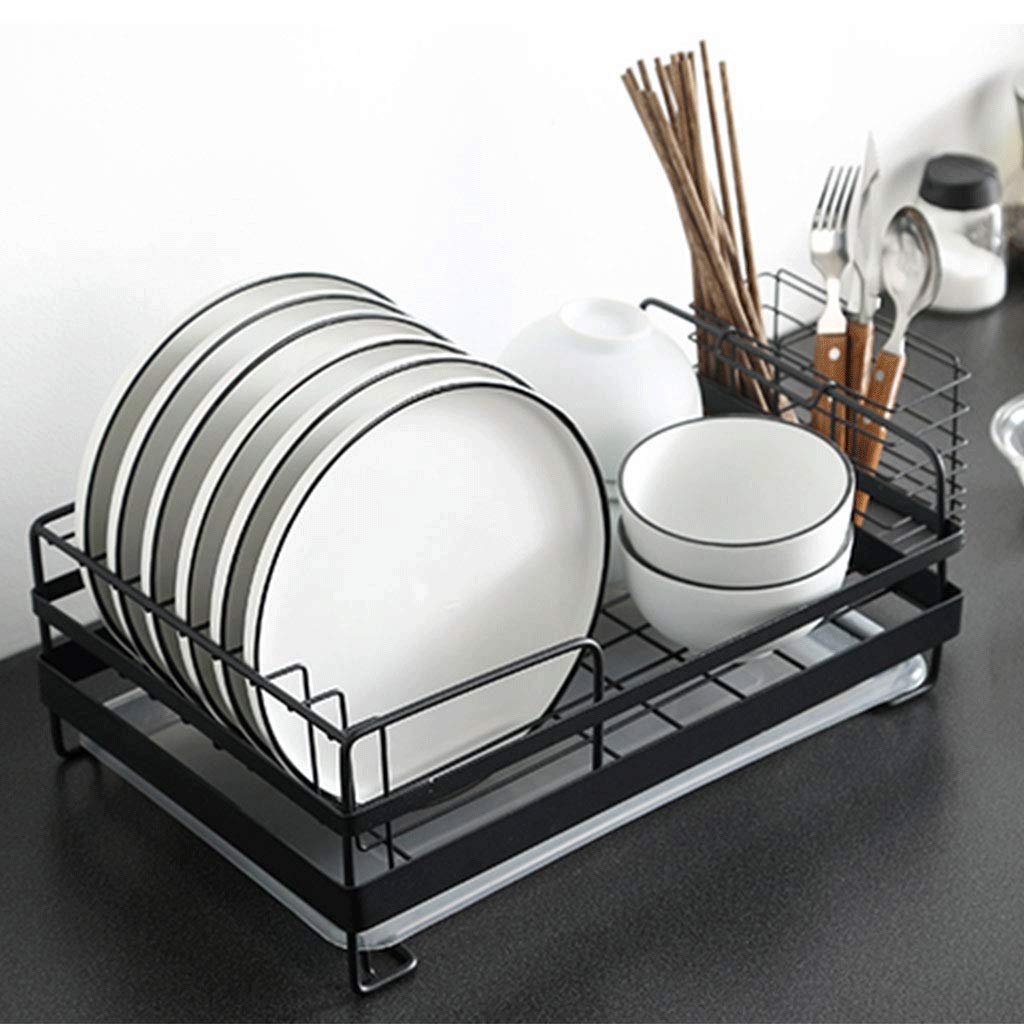 RajoNN Estante para Platos Estante de Cocina Estante de almacenaje para Cocina Poner Estante para Platos Rejilla para escurrir para Fregadero Estante de Especias de Acero Inoxidable Suministros