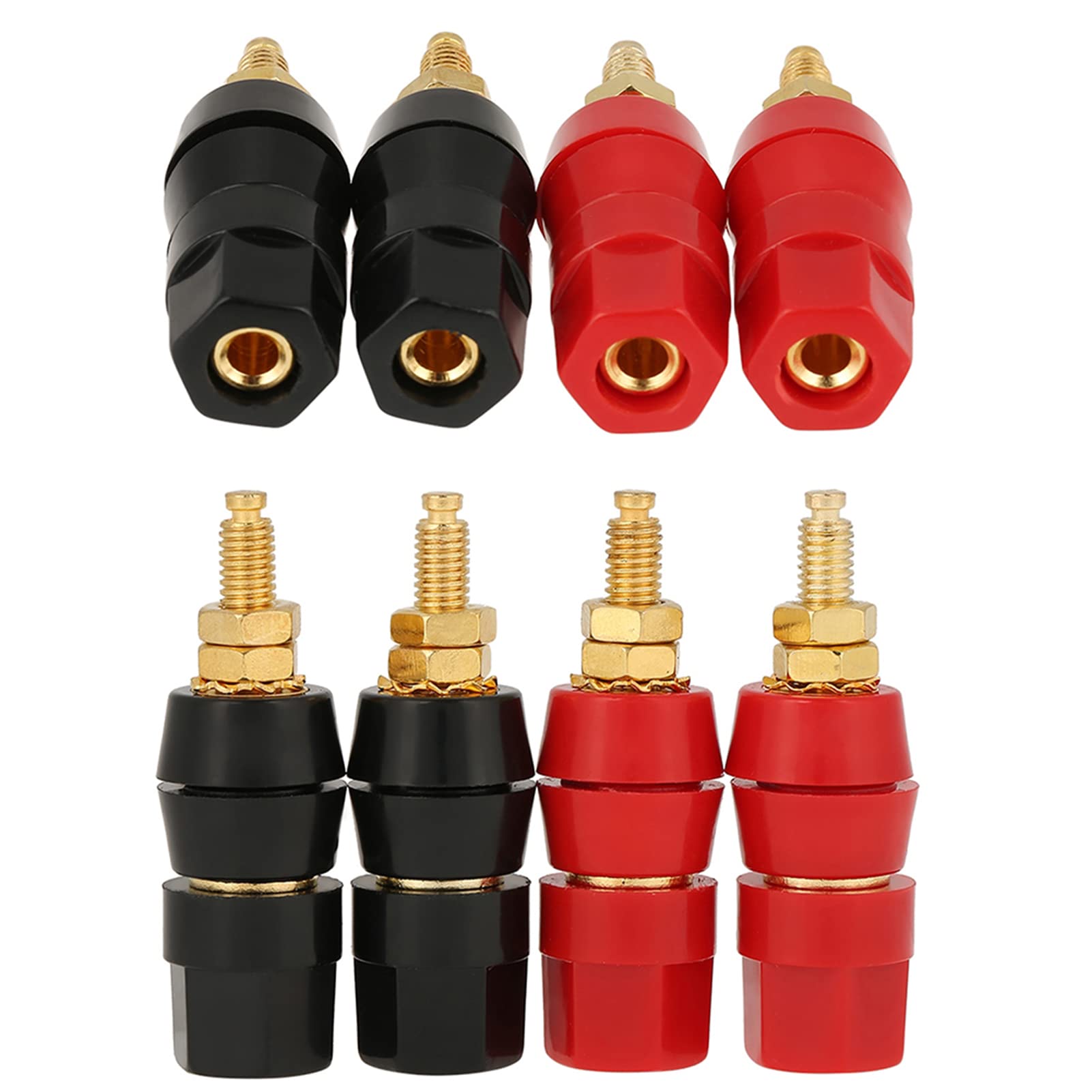HURRISE Fiche banane Connecteur de Câble de Haut-Parleur Audio en