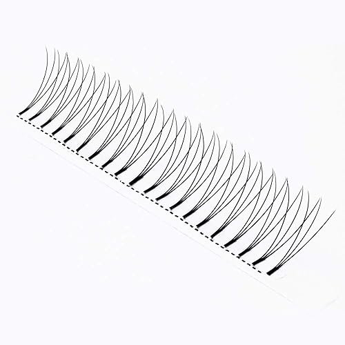 Miniatura 9 de Quewel - Extensión de pestañas diseño de abanicos prefabricados de volumen ruso, 3D4D5D6D, grosor 0.070.10, CD, 516 a 4564 pulgadas