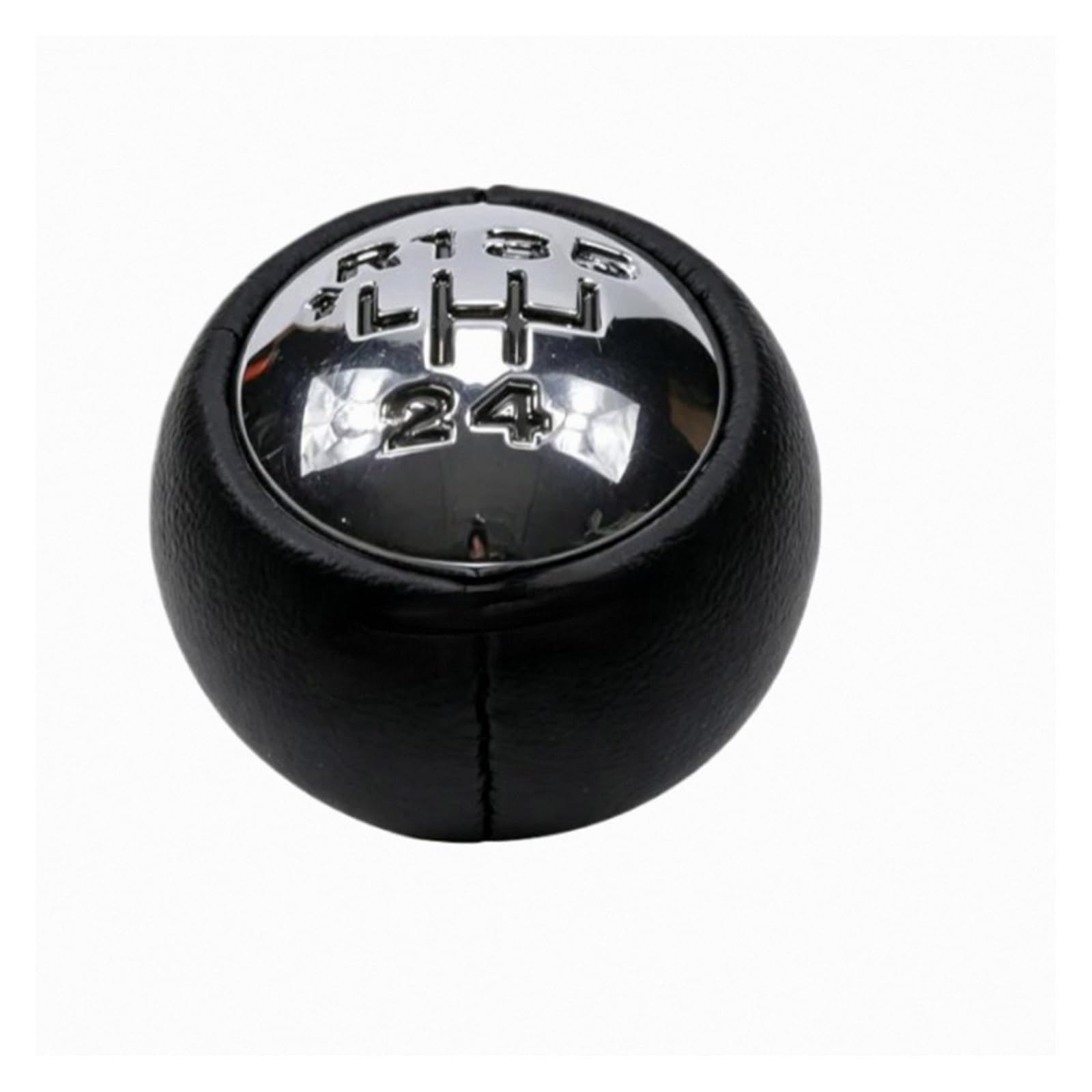 HTVTKRFGRL Knob Only Gear Shifter Knob Manual Upgrade for Peugeot 307 308 3008 407 5008 807 for Citroen for C3 for C4 5-Speed / 6-Speed Black Stylish Gear 1Pc Shift