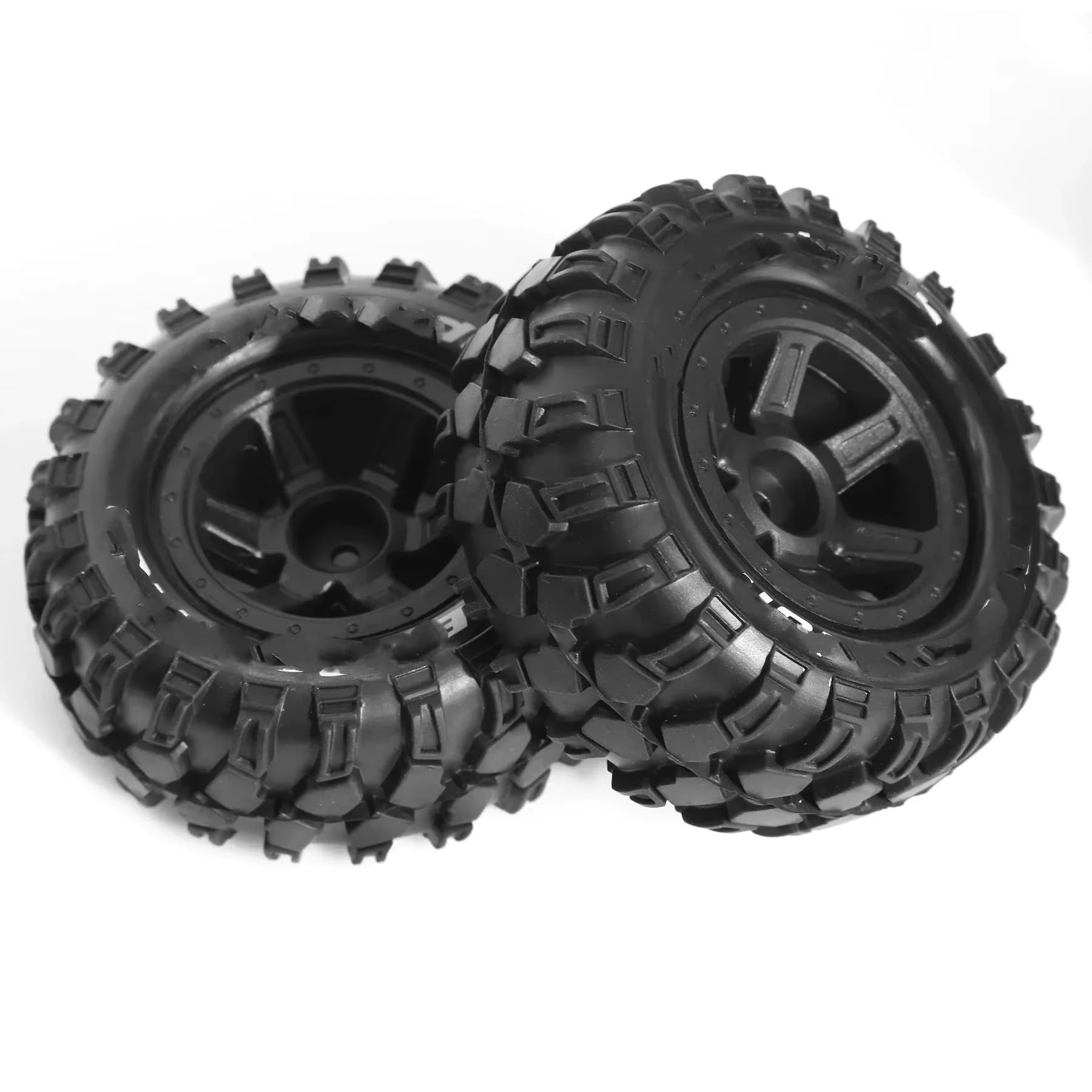 Compatibile Con MJX 10208 Ricambi Per Auto RC 1/10, Accessori Per Auto RC, 4 Pezzi, Ruote Da 90 Mm Per Monster Truck, Pneumatici Per Buggy, Esagonali Da 12 Mm RC Ruote Gomma