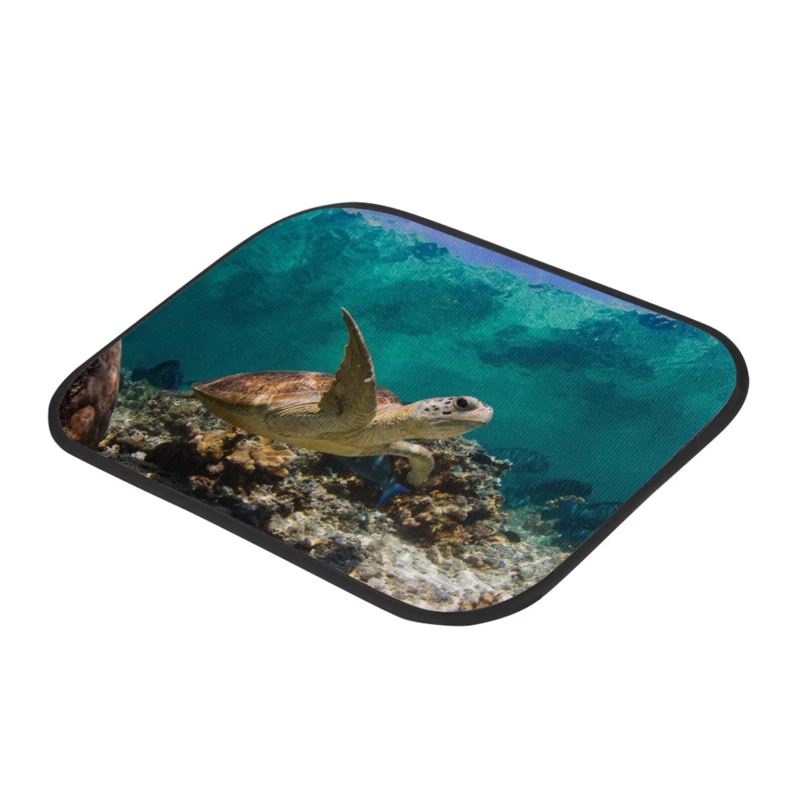 フロアマット　ウミガメ Amazon.co.jp: ウミガメカーペットフロアマット 車&自動車用