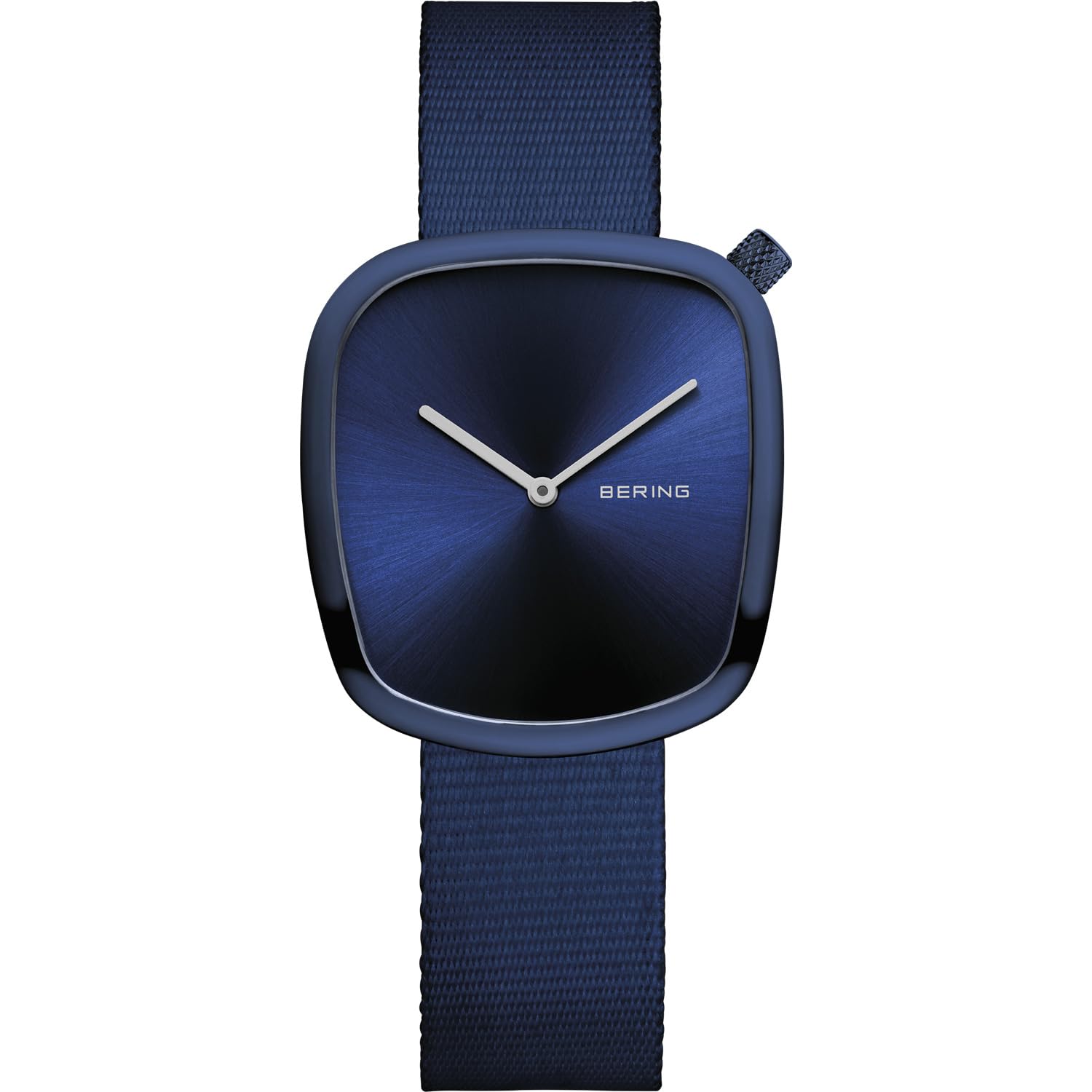 BERING Square Analog Blue Dial Women Watch 18034-397 (B09ZYCS5YX) Amazon Price History, Amazon Price Tracker