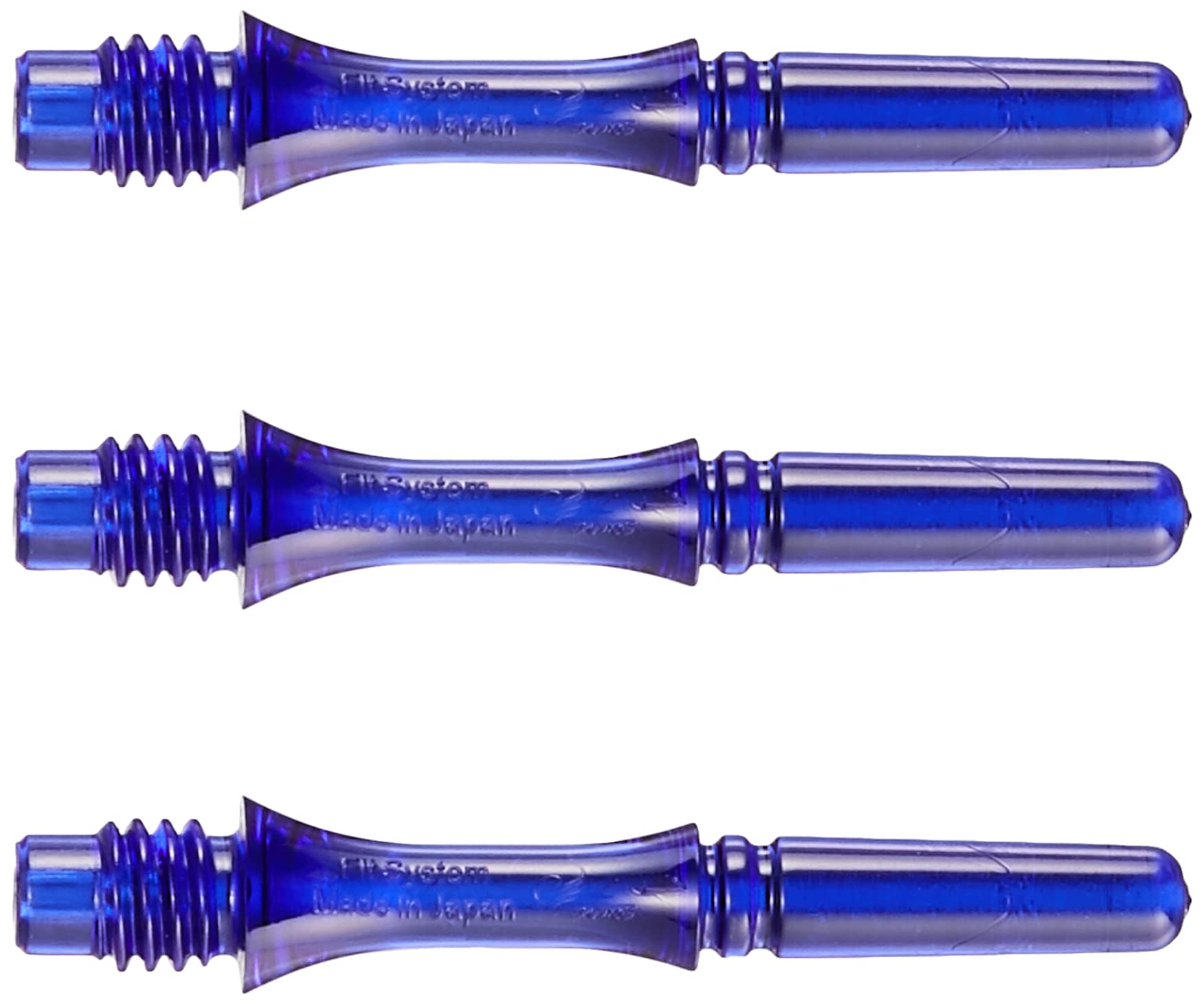 Cosmodarts Fit Shaft Gear Shaft Slim Spin Clear D Blue 1