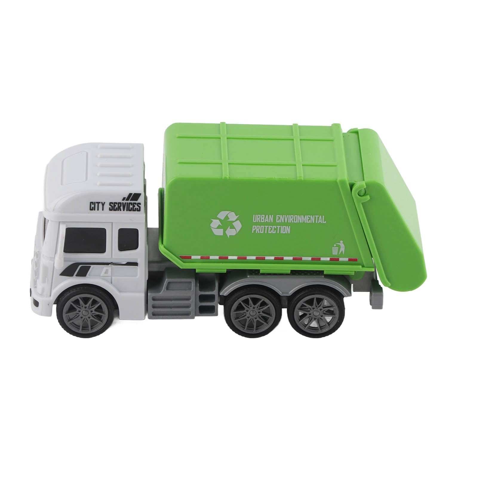 Camion Poubelle Jouet Inertiel – Jeu Éducatif, Sensibilisation à L'Environnement, Véhicule D'Assainissement Réaliste