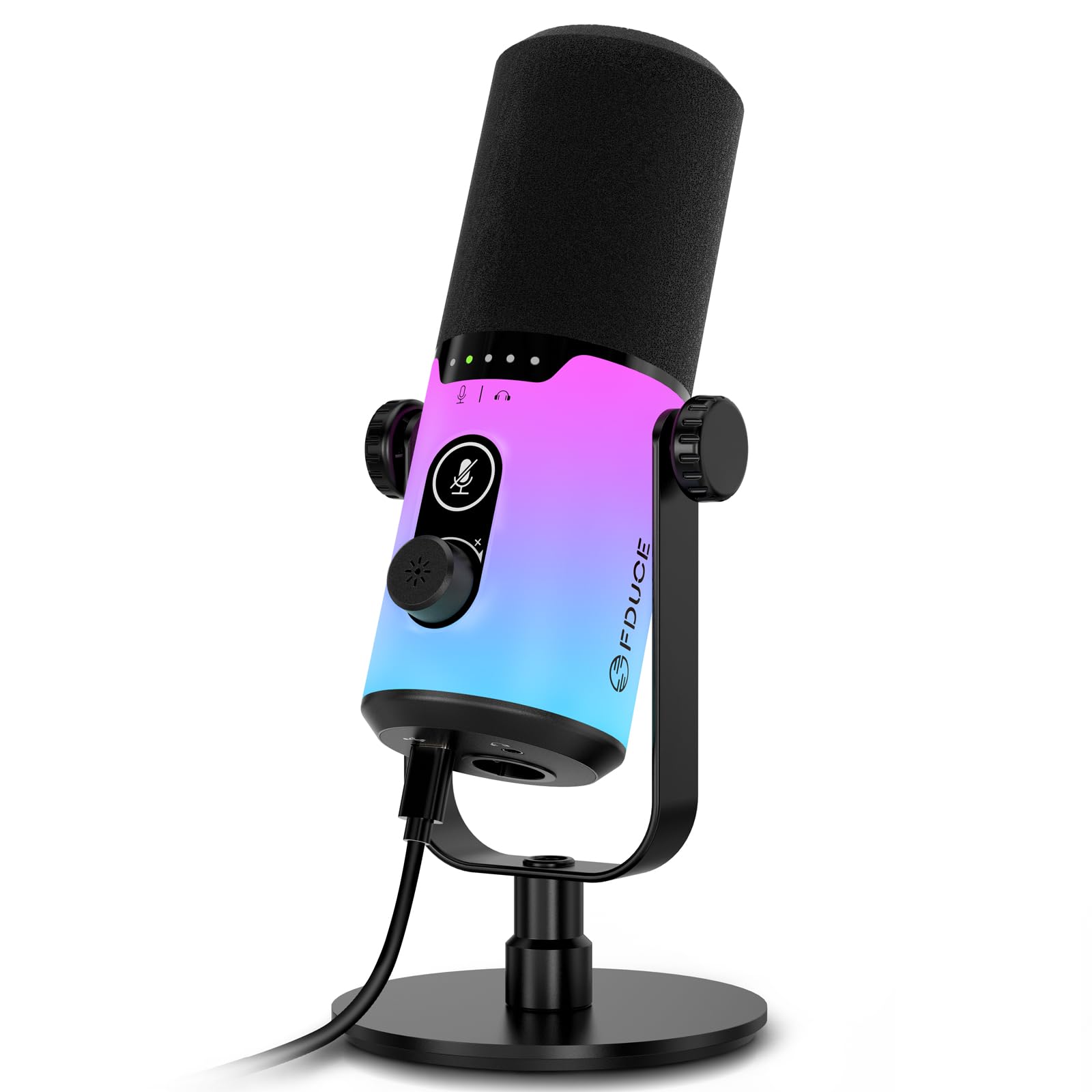 ゲーミング マイク USB レコーディング ヘッドホンジャック ピンク Amazon.co.jp: FIFINE USBコンデンサーマイク RGBライト