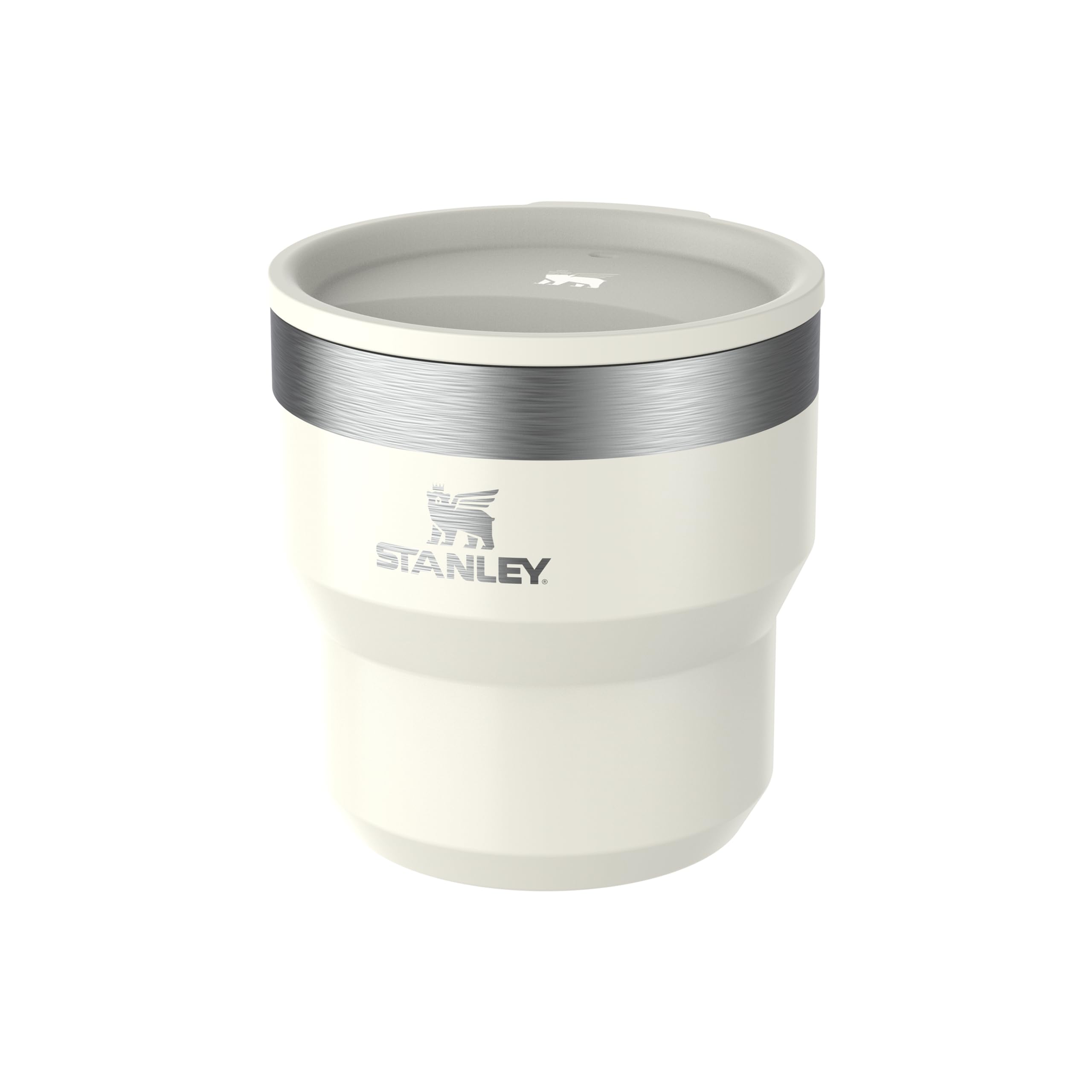 Stanley 1913 Stay-Hot tazza impilabile 0.29L - tazza da viaggio in acciaio inox - mantiene le bevande fredde per 2.5 ore - isolamento a doppia parete - lavabile in lavastoviglie - Cream