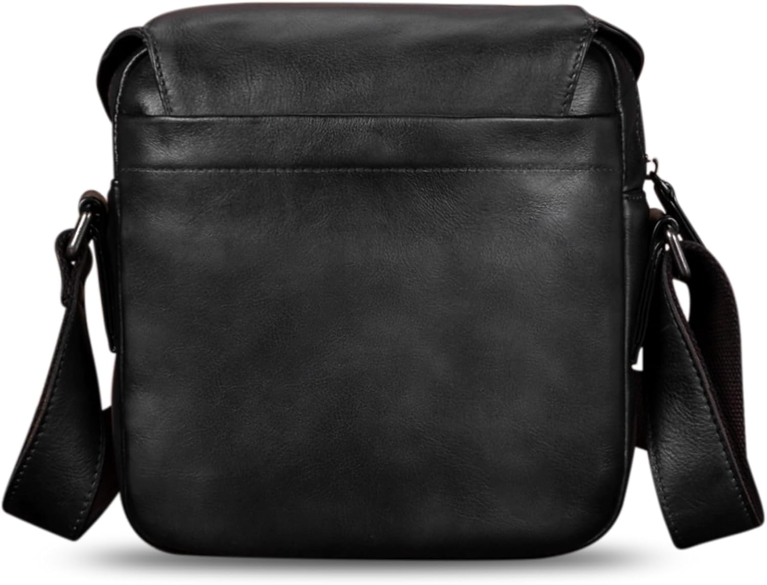 IVTG Genuine Leather Messenger Bag for Men Crossbody Shoulder Bag Satchel Casual Sling Daypack Work Business Daily Purse - Image 3