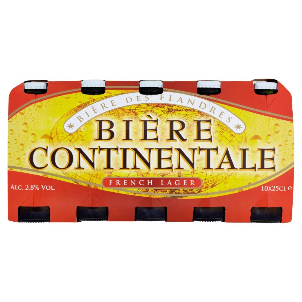 Bière Continentale 2.8%, 10x25cl