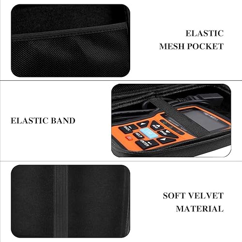 Miniatura 4 de Leayjeen Estuche de viaje compatible con escáner NT301 Obd2 profesional mejorado OBDII herramienta de lector de código de diagnóstico (solo funda)