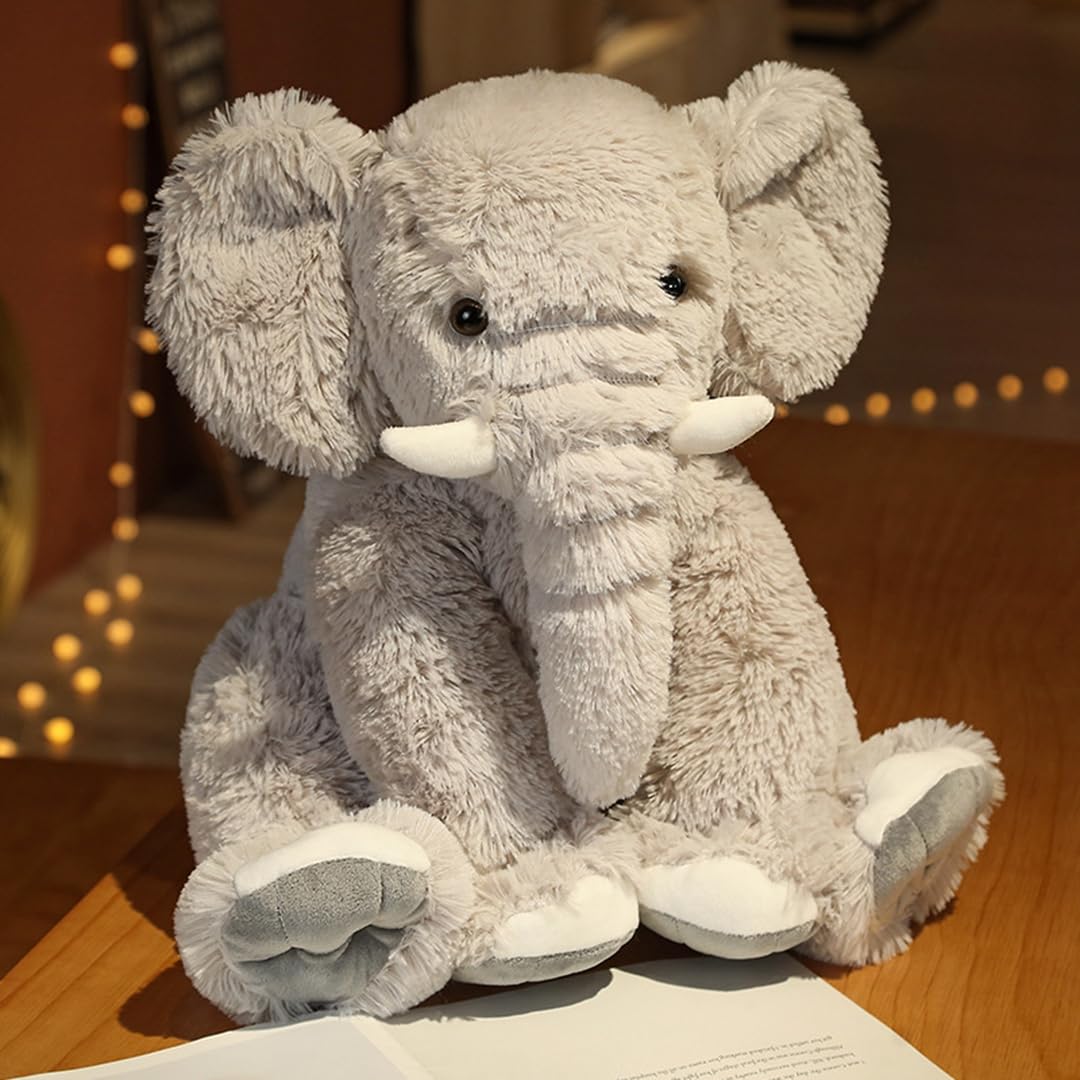 Amazon.co.jp: ゾウ ぬいぐるみ 象 本物そっくり 抱き枕 肌触り良い 