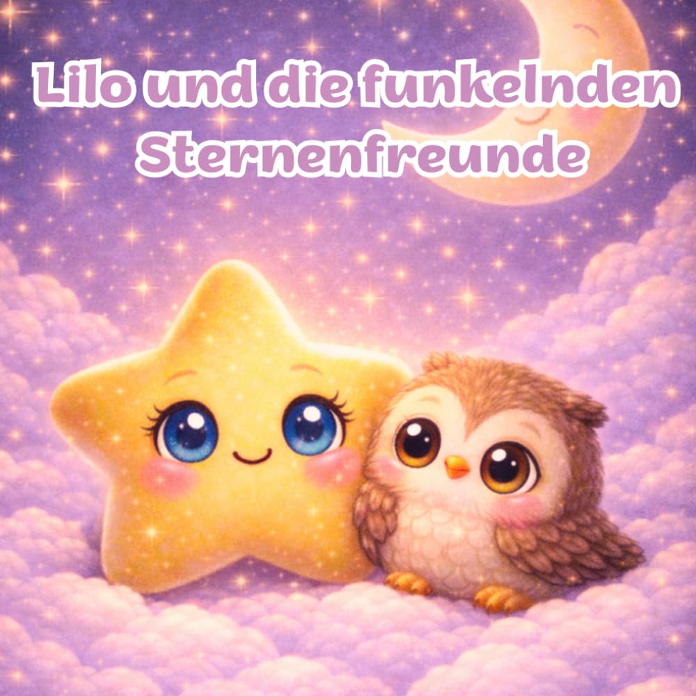 Lilo und die funkelnden Sternenfreunde: Eine sanfte Gute-Nacht-Geschichte über Mut und inneres Leuchten (Lilo, der kleine Stern)