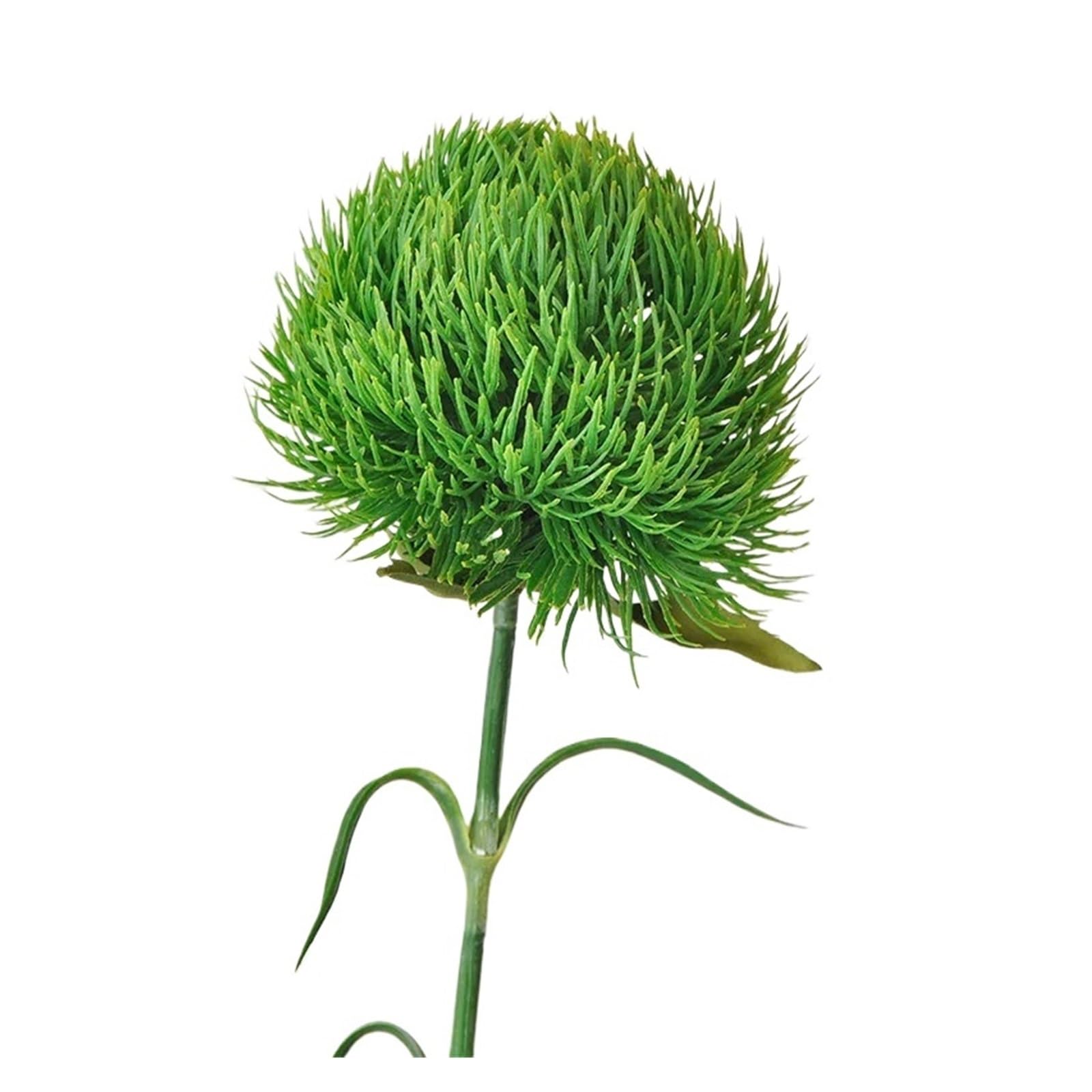 Casetlong 5pcs Artificial Diy Bouquet Wedding Decor Party Home Flowers Arrangement(Dark green)