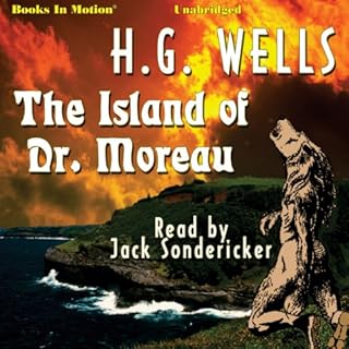 The Island of Dr. Moreau Audiolibro Por H. G. Wells arte de portada