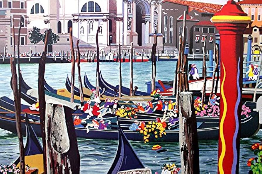 Amazon.co.jp: アートショップ フォームス ヒロ・ヤマガタ「ゴンドラ