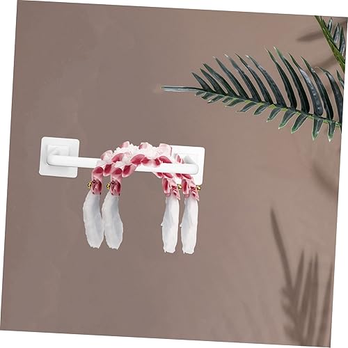 Miniatura 9 de Beavorty Gancho de almacenamiento para ligas para el cabello, ganchos para colgar en la pared, soporte de exhibición de collares, soporte de