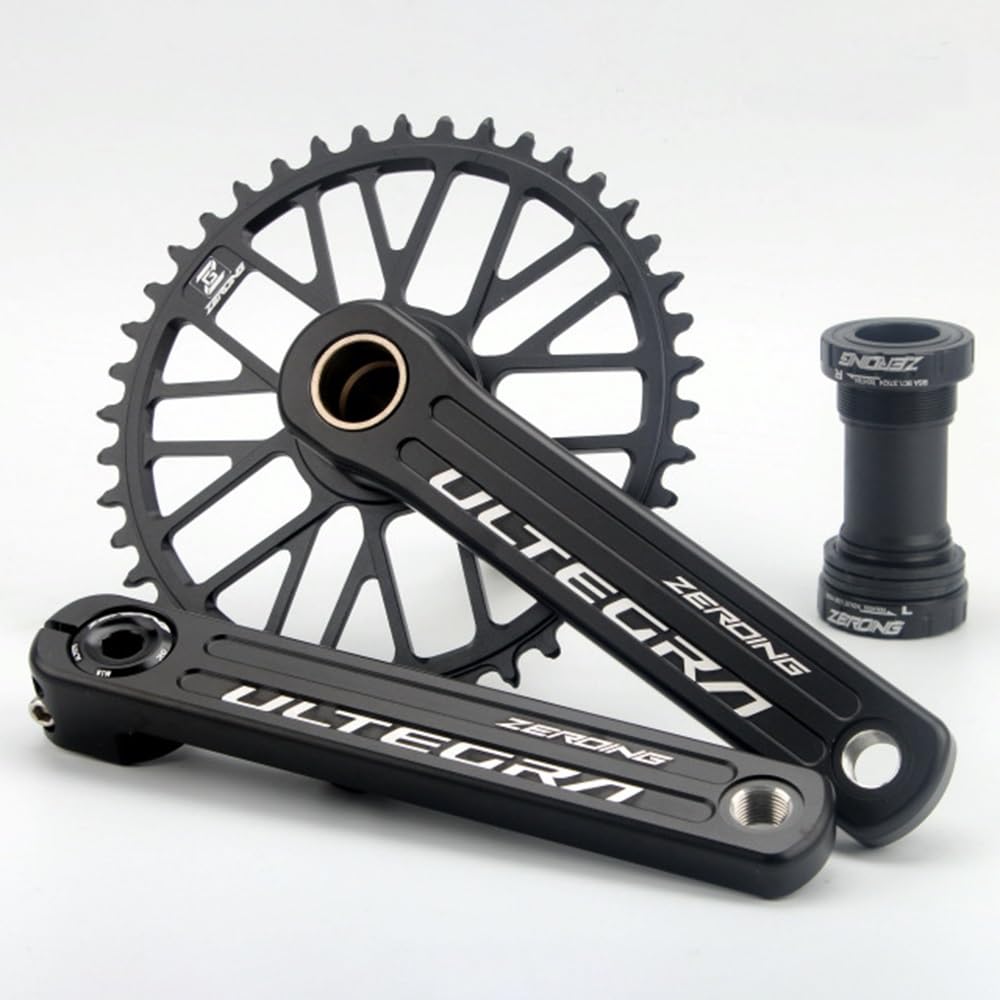 クランク　170mm 46t 42tチェーンリングセット Amazon.co.jp: 170mm 172.5mm 175mm 自転車クランクセット 40T 42T 44T