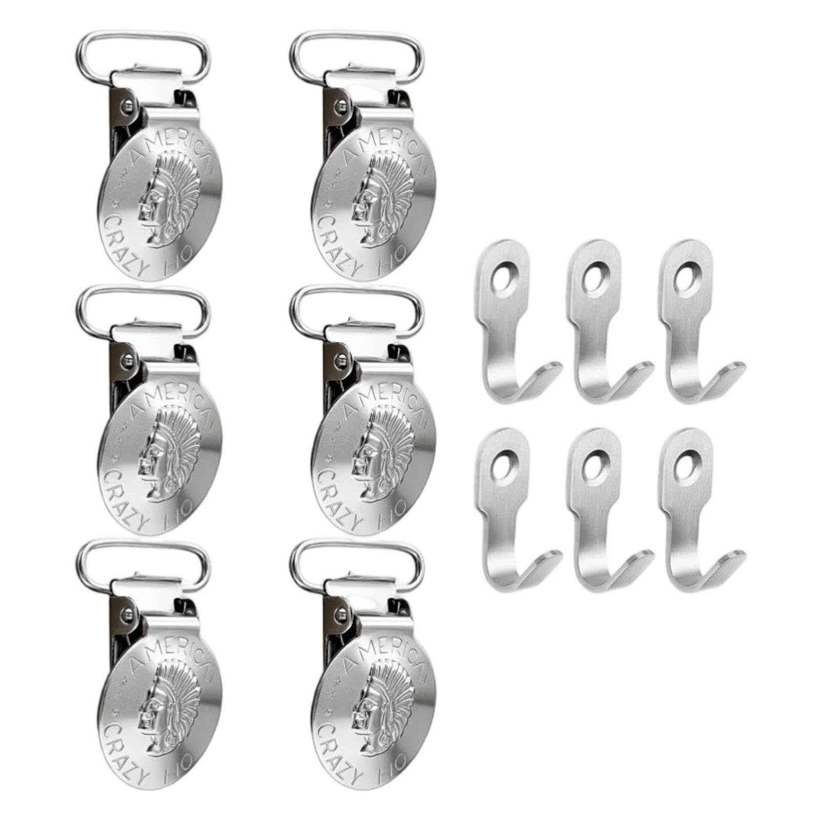 bnf® 6Pcs Wall Tapestry Hanger Clips Metal for Living Room Housewarming Farmhouse-Home & Kitchen-Craft Materials-Metalwork-Woven Wires-image-25